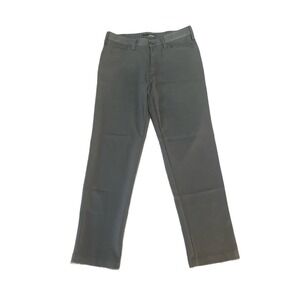 Oobe Men's Gray Flat Front Business Casual Dress Pants Career  30x30